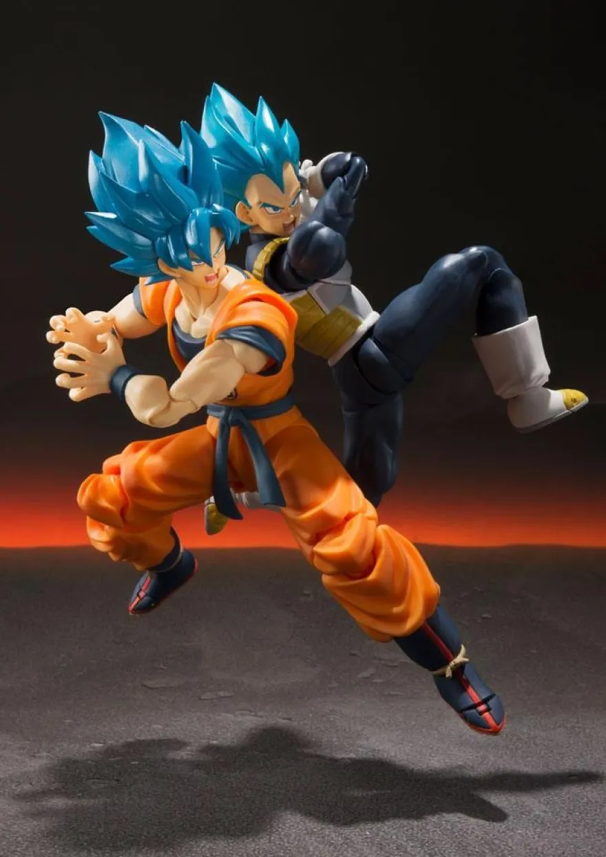 Dragon Ball Super Broly S.H. Figuarts Actionfigur Super Saiyajin God Super Saiyajin Goku Super 14 cm