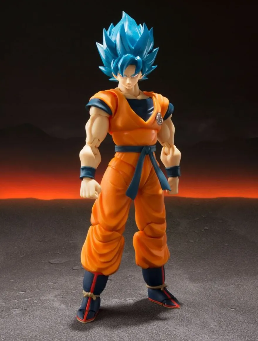 Dragon Ball Super Broly S.H. Figuarts Actionfigur Super Saiyajin God Super Saiyajin Goku Super 14 cm