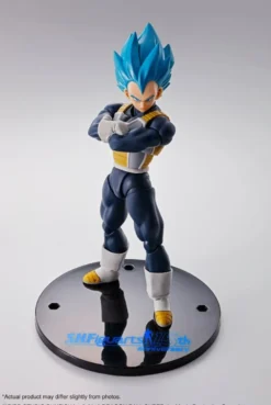 Dragon Ball Super S.H. Figuarts Actionfigur Vegeta Super Saiyan Blue (15th Anniversary Version) 14 c