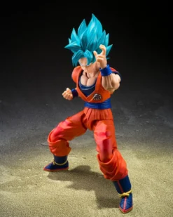 Dragon Ball Super S.H.Figuarts Actionfigur Super Saiyan God Super Son Guko (Blue Power) 15 cm