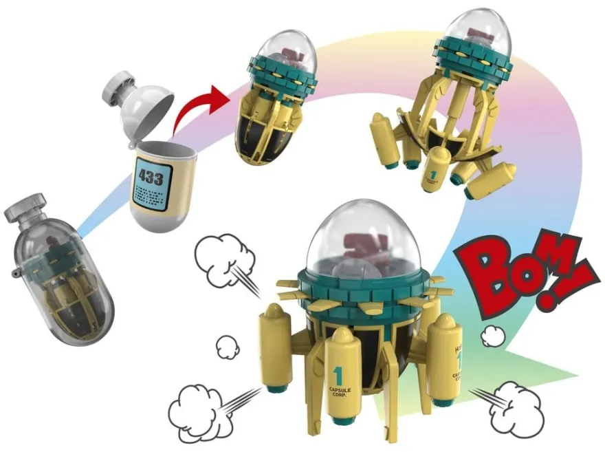 Dragon Ball Z Changearts Actionfigur Hoi-Poi Kapsel No. 433 Trunks's Time Machine 8 cm