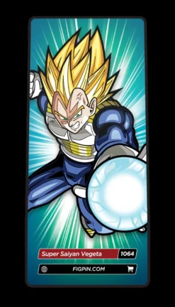 Dragon Ball z FiGPiN Super Saiyan Vegeta #1064