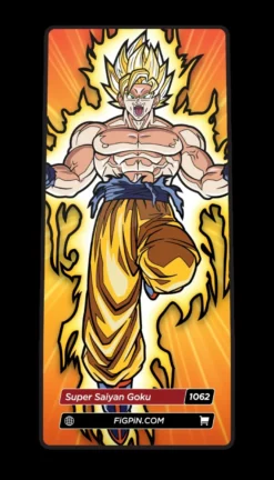 Dragon Ball z FiGPiN Super Saiyan Goku #1062