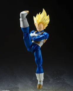 Dragon Ball Z S.H. Figuarts Actionfigur Super Saiyan Vegeta (Awakened Super Saiyan Blood) 14 cm