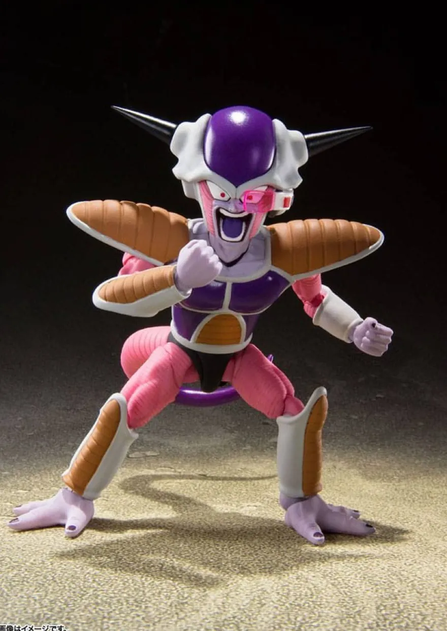 Dragon Ball Z S.H. Figuarts Actionfigur Frieza (First Form) & Frieza Pod Reissue 11 cm