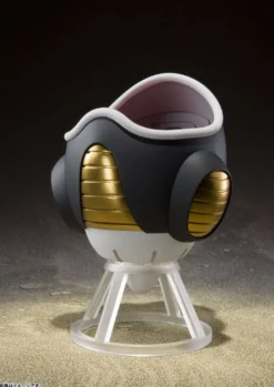 Dragon Ball Z S.H. Figuarts Actionfigur Frieza (First Form) & Frieza Pod Reissue 11 cm