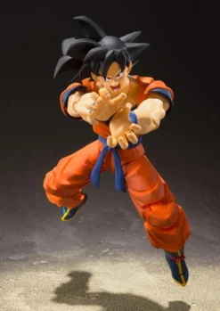 Dragon Ball Z S.H. Figuarts Actionfigur Son Goku (A Saiyan Raised On Earth) 14 cm