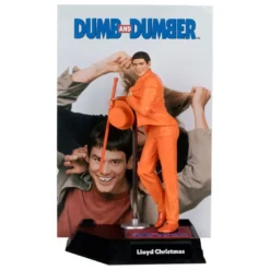 Dumm und Dümmer Movie Maniacs PVC Statue Lloyd Christmas (Gold Label) 15 cm