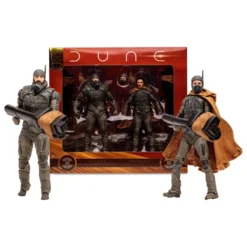Dune: Teil 2 Actionfiguren 2er-Pack Stilgar & Shishakli (Gold Label) 18 cm