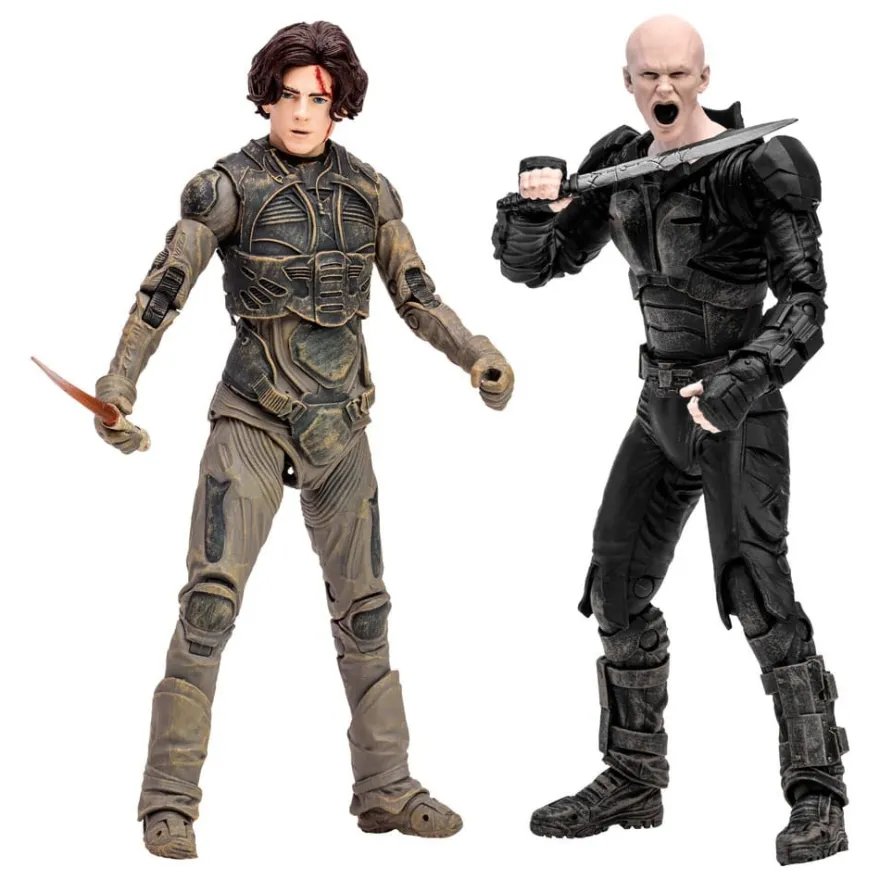 Dune: Teil 2 Actionfiguren 2er-Pack Paul Atreides & Feyd-Rautha Harkonnen 18 cm