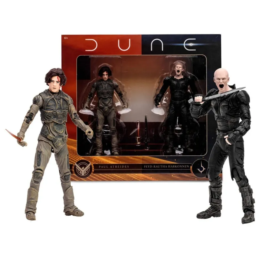 Dune: Teil 2 Actionfiguren 2er-Pack Paul Atreides & Feyd-Rautha Harkonnen 18 cm