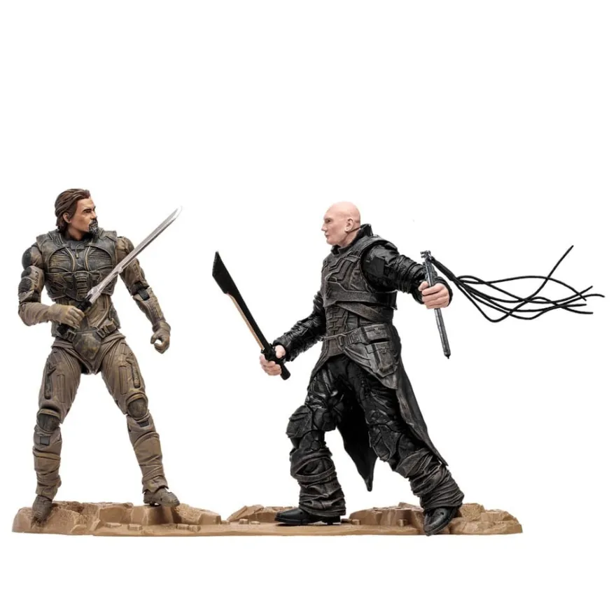 Dune: Teil 2 Actionfiguren 2er-Pack Gurney Halleck & Rabban 18 cm