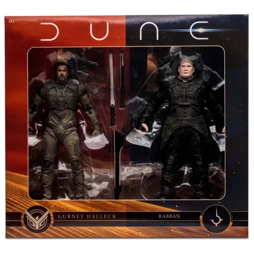 Dune: Teil 2 Actionfiguren 2er-Pack Gurney Halleck & Rabban 18 cm