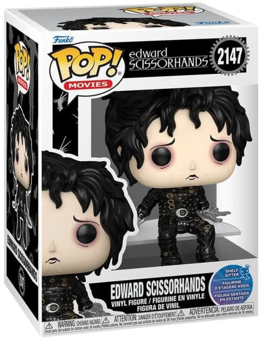 Edward mit den Scherenhänden POP! Movies Vinyl Figur Edward (Sitting) 9 cm