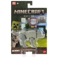 Ein Minecraft Film Actionfigur Dennis der Wolf 10 cm