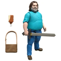 Ein Minecraft Film Actionfigur Steve 10 cm