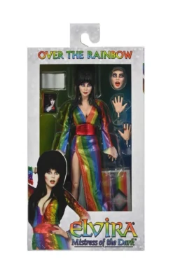 Elvira, Mistress of the Dark Clothed Actionfigur Over the Rainbow Elvira 20 cm