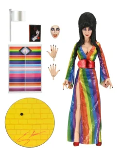 Elvira, Mistress of the Dark Clothed Actionfigur Over the Rainbow Elvira 20 cm