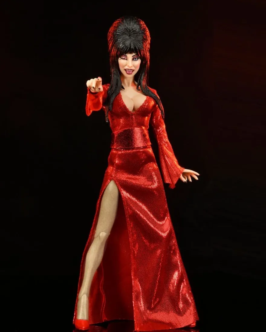 Elvira, Mistress of the Dark Clothed Actionfigur Red, Fright und Boo