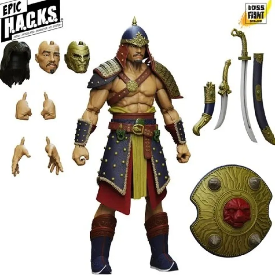 Epic H.A.C.K.S. Core Wave 1 Delger Bat: Beast Tamer Warlord 1:12 Actionfigur