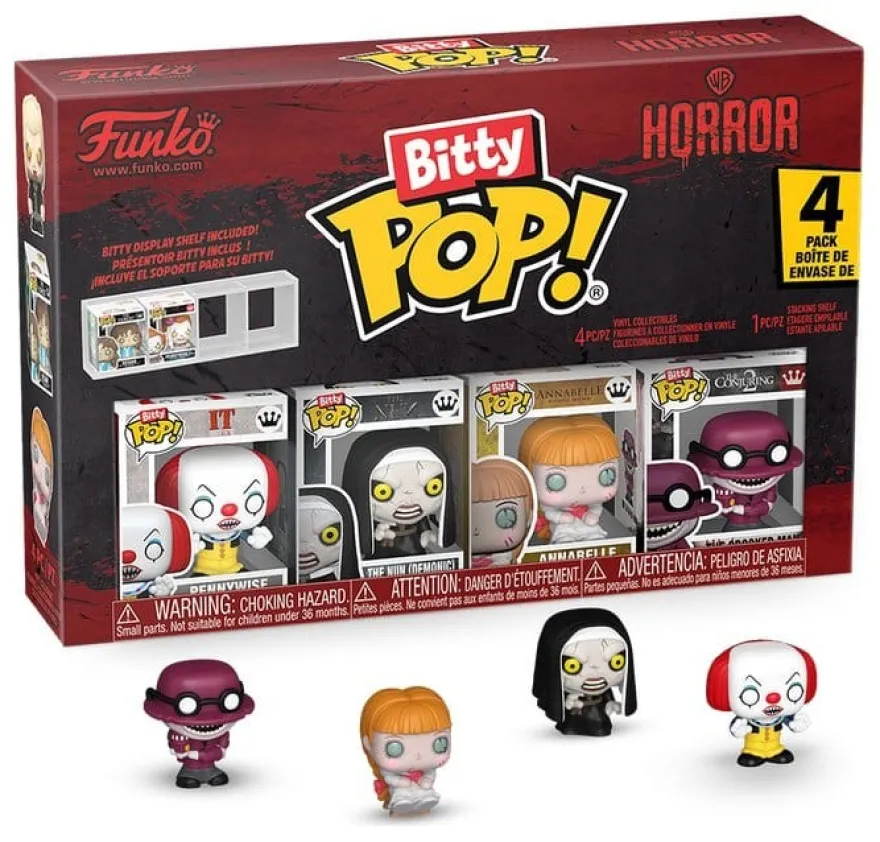 ES Bitty POP! Vinyl Figuren 4er-Pack Pennywise 2,5 cm