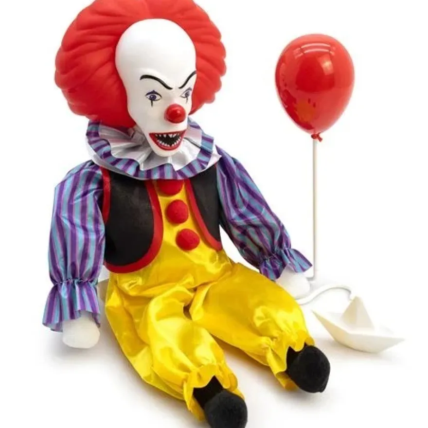 Es Pennywise Fright Fiends Regal-Sitter Puppe
