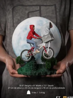 E.T. Der Außerirdische Art Scale Statue 1/10 E.T. & Elliot (Deluxe)