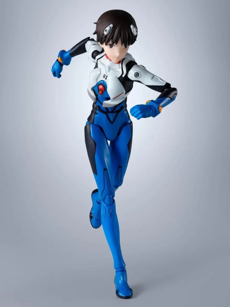 Evangelion S.H.Figuarts Actionfigur Shinji Ikari 14 cm