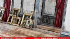 Extreme Sets Abandoned Mansion Pop-Up Diorama 1/12