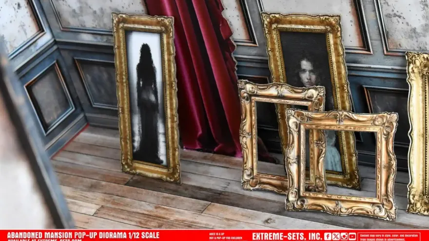Extreme Sets Abandoned Mansion Pop-Up Diorama 1/12