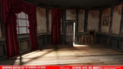 Extreme Sets Abandoned Mansion Pop-Up Diorama 1/12