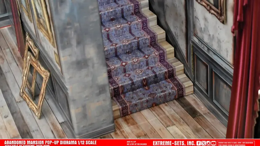 Extreme Sets Abandoned Mansion Pop-Up Diorama 1/12