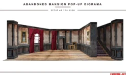 Extreme Sets Abandoned Mansion Pop-Up Diorama 1/12