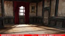 Extreme Sets Abandoned Mansion Pop-Up Diorama 1/12