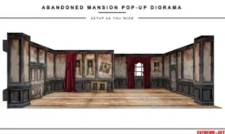 Extreme Sets Abandoned Mansion Pop-Up Diorama 1/12