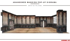 Extreme Sets Abandoned Mansion Pop-Up Diorama 1/12