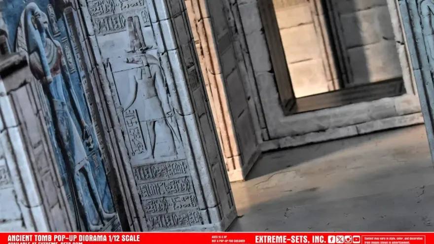 Extreme Sets Ancient Tomb Pop-Up Diorama 1/12