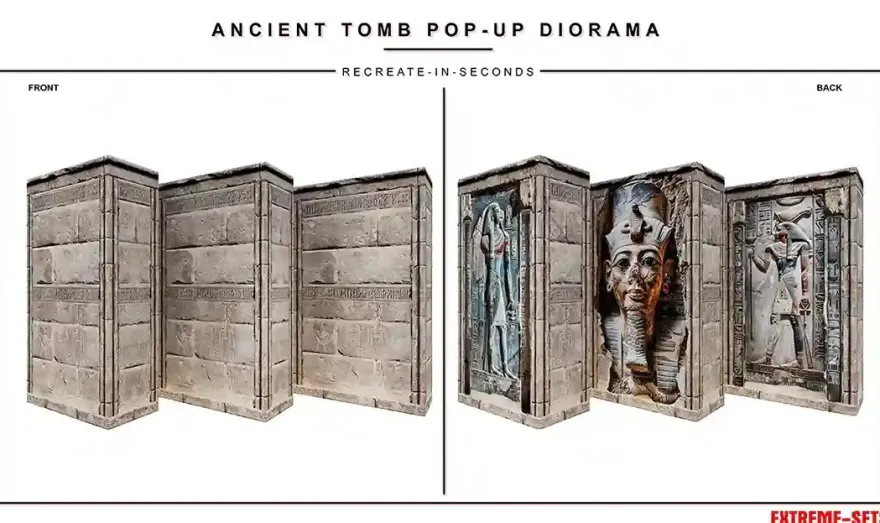 Extreme Sets Ancient Tomb Pop-Up Diorama 1/12