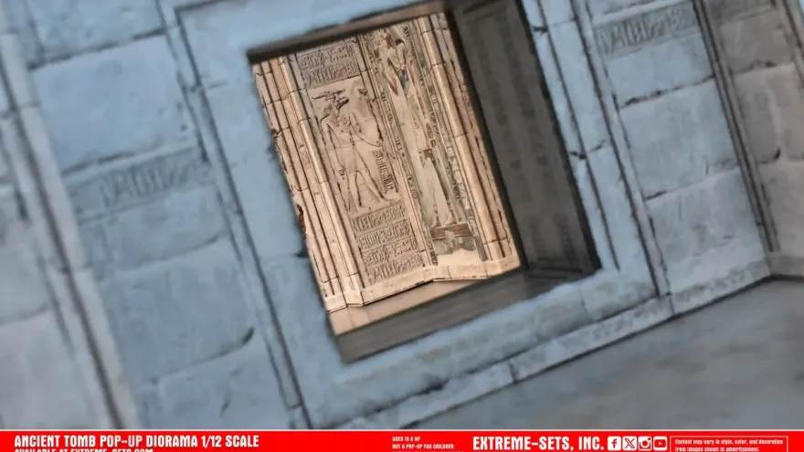 Extreme Sets Ancient Tomb Pop-Up Diorama 1/12