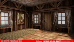 Extreme Sets Log Cabin Pop-Up Diorama 1/12