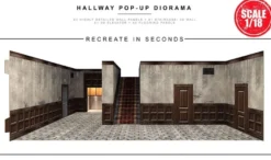 Extreme Sets Pop-Up Diorama Hallway Set 1/18