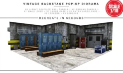 Extreme Sets Pop-Up Diorama Vintage Backstage Set 1/18