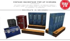 Extreme Sets Pop-Up Diorama Vintage Backstage Set 1/18