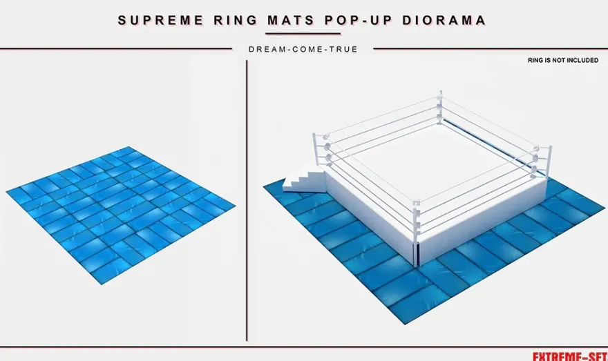 Extreme-Sets Ringmatten Pop-Up Diorama 1/12