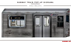 Extreme Sets Subway Train Pop-Up Diorama 1/12