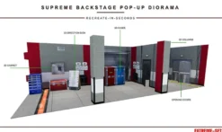 Extreme-Sets Supreme Backstage Pop-Up Diorama 1/12
