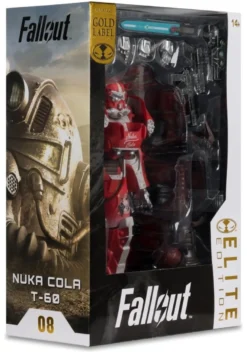 Fallout McFarlane Elite Edition Actionfigur Fallout 76 Nuka Cola T-60 (Gold Label) 19 cm