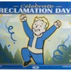 Fallout Me­tall­schild Reclamation Day