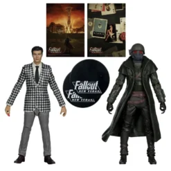 Fallout: New Vegas Statuen 2er-Pack Riot Ranger Armor & Benny Survivor 18 cm
