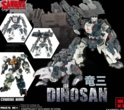 Fansproject Saurus Ryu-Oh Combiner - Dinosan